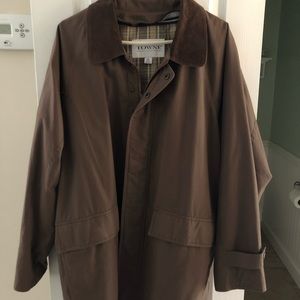 Towne by London Fog men’s rain coat.